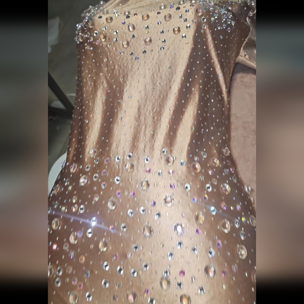 Luxury Stretch Silk With Crystals Overload Embellished Jumpsuit